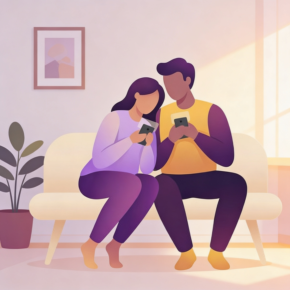 Therapist pushing a practice prompt from MyBondura into the client’s Bondura app